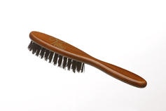 Vellus Mini Natural Bristle Brush - Click Image to Close