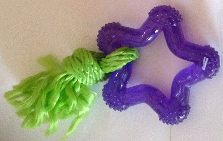Flyer Toyz: Puppy Star with Rope Flyer Toyz: Puppy Star with Rope