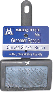Mini Curved Slicker Brush #414C Mini Curved Slicker Brush #414C